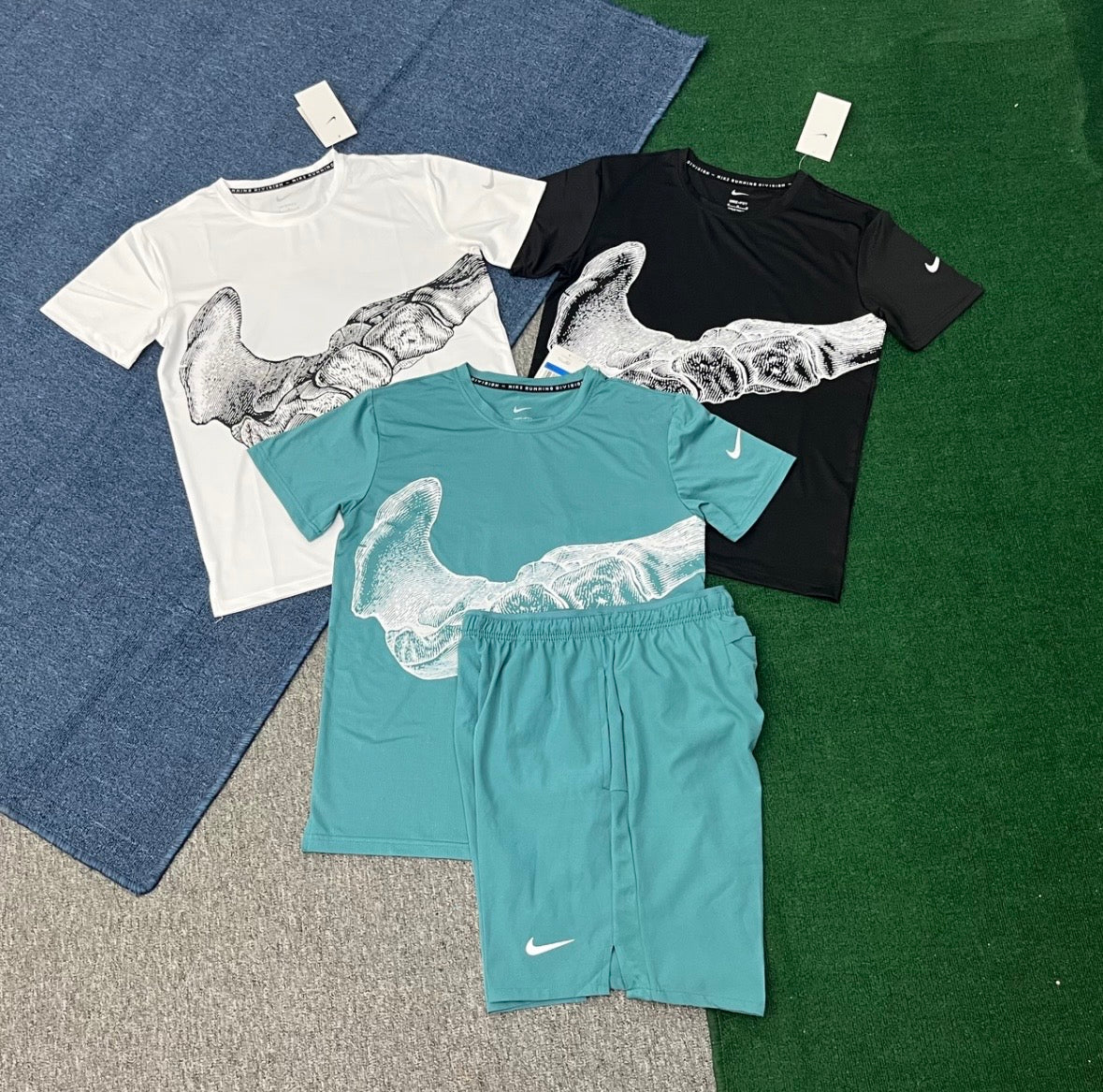 NIKE ENSEMBLE T-SHIRT ET SHORT | 031